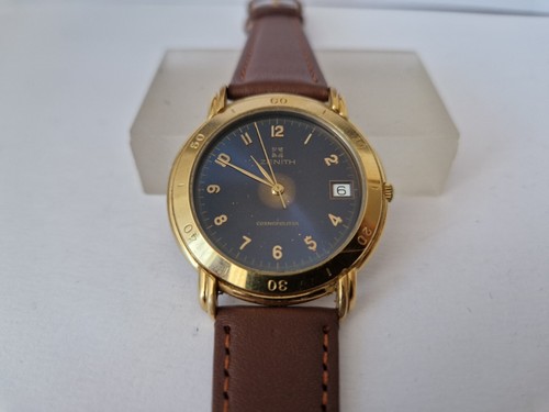 Zenith cosmopolitan blue dial - zenith,