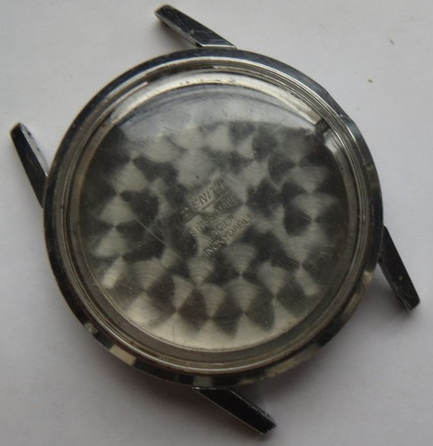Zenith mens wristwatch steel